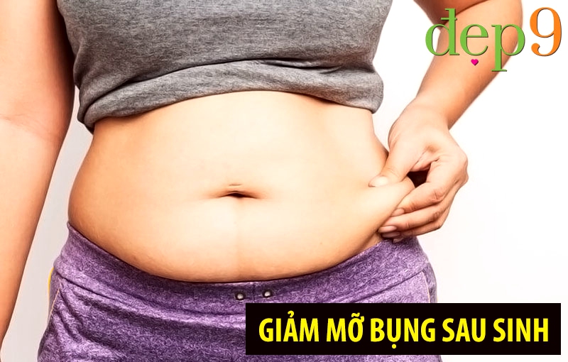 Dùng kem tan mỡ để giảm mỡ bụng sau sinh hiệu quả