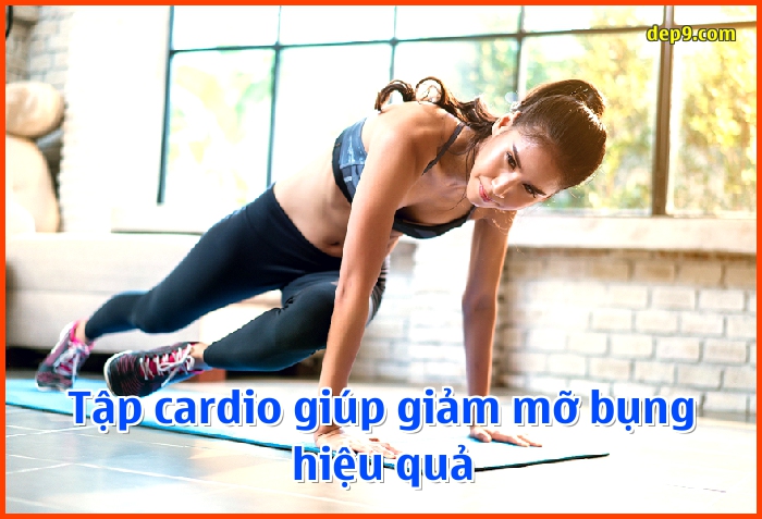 Tập cardio giúp giảm mỡ bụng hiệu quả